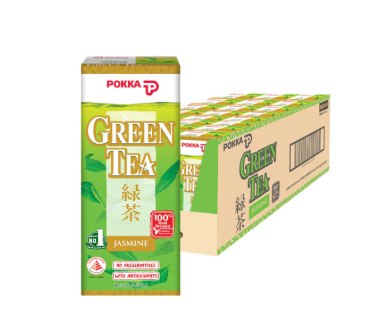 [1 Carton] Pokka Jasmine Green Tea (24x250ml)